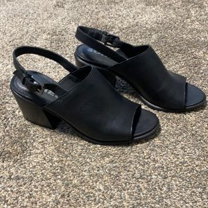 Sorel open toe wedges